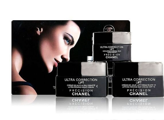 1099 руб - Набор кремов Chanel Ultra Correction Lift (для  глаз/дневной/ночной) лучшая цена